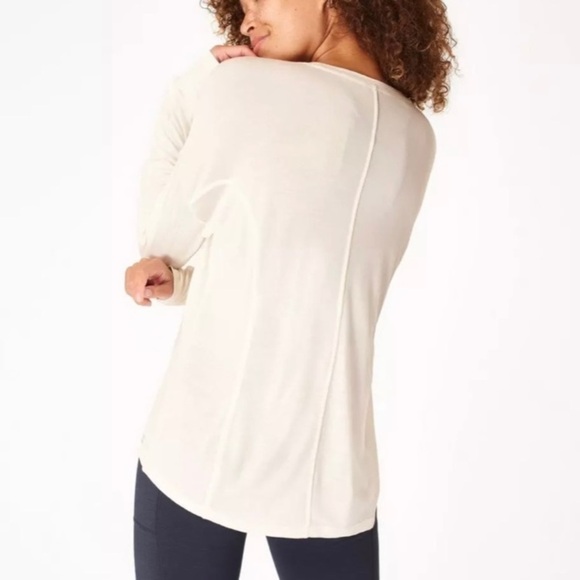 Sweaty Betty Exalt Long Sleeve Top Air Blue‎ size XS - Picture 8 of 15